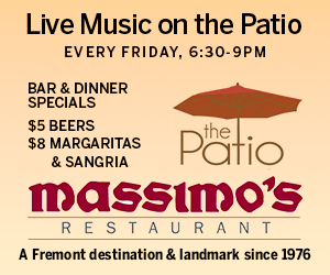 massimos restaurant, live music in fremont california, best bar and dinner specials in alameda county