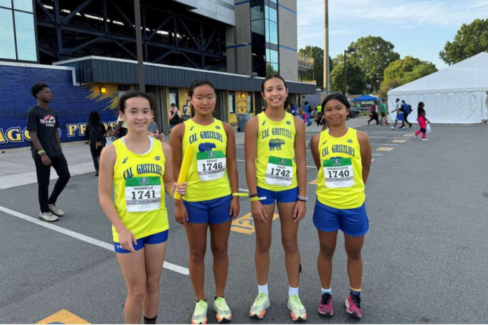 California Grizzlies Running Club sparkle at Nationals