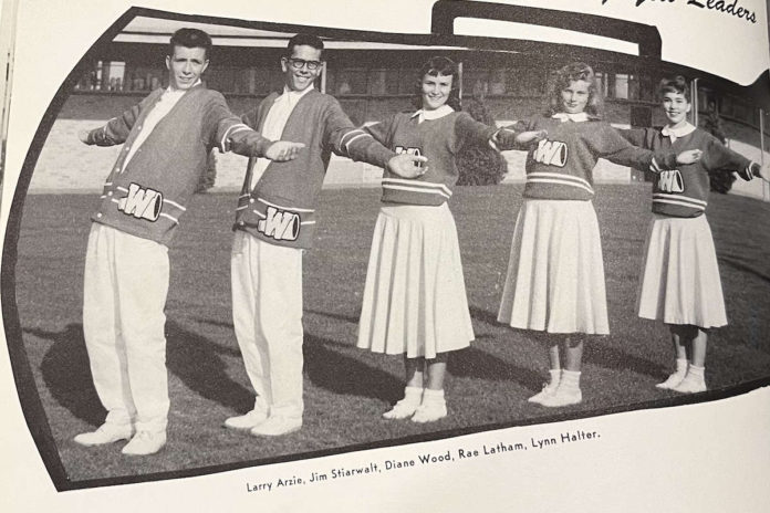 Washington High School students back in the day.