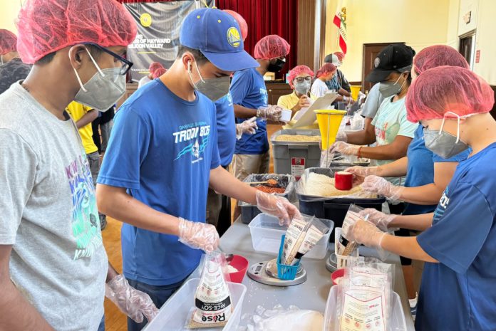 Hayward Lions Club packs 20,000 meals in fight against hunger