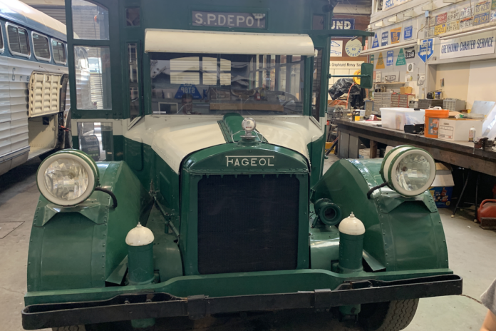 Bus returns to local museum