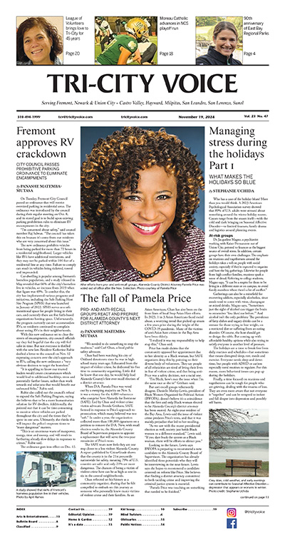 Newspaper, local news, media, Fremont, Newark, Union City + Castro Valley, Hayward, Milpitas, San Leandro and Sunol California, The fall of Pamela Price