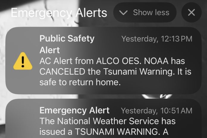 Tsunami warning highlights lack of disaster awareness