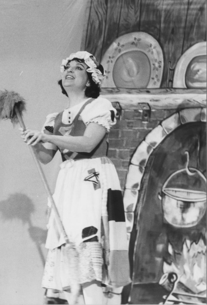 Susan Cochran played Cinderella for EBCT in the 1960s. Photo courtesy of EBCT.