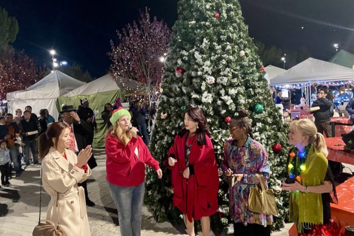 Fremont lights tree, celebrates season