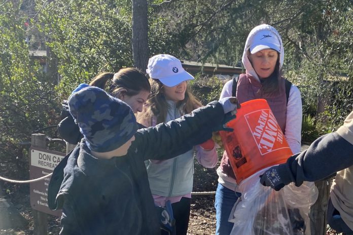 Volunteers beautify Don Castro Regional Park