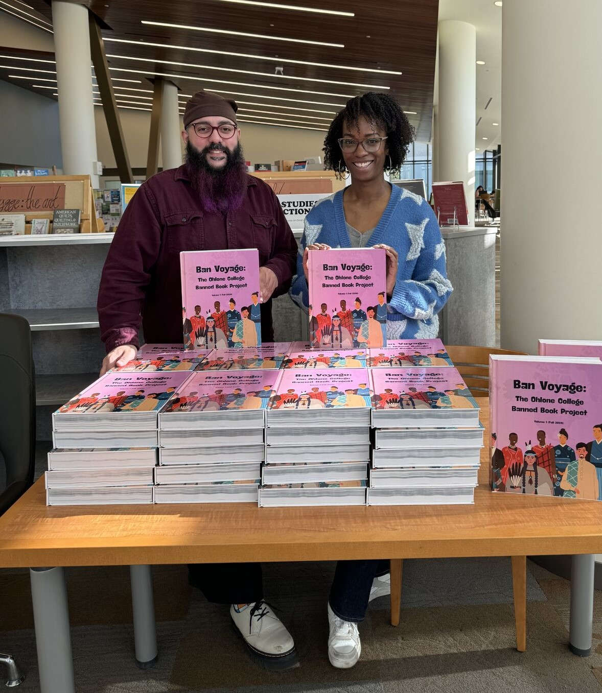 ‘Ban Voyage The Ohlone College Banned Book Project’