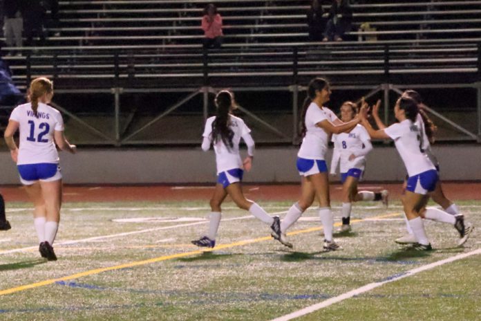 Irvington girls’ soccer team clinches win over Mission San Jose in final minutes