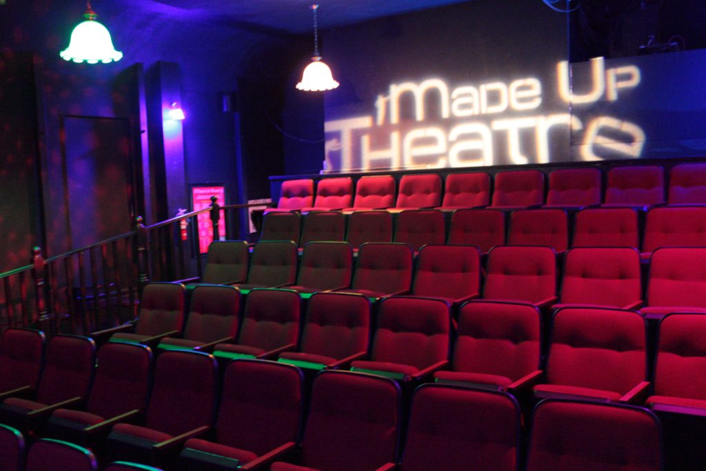 Made Up Theatre is a venue in the Irvington district of Fremont. Photo courtesy of Made Up Theatre