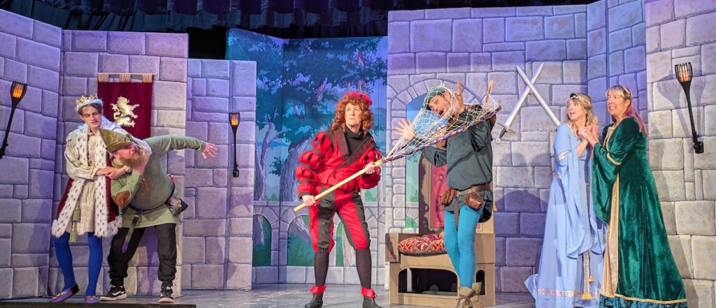 unol Repertory Theater gears up for a rich production of ‘Robin Hood and His Merry Men’ with medieval-inspired costumes, hand-painted backdrops and plenty of audience participation. Photo credit: Meredith Sarboraria