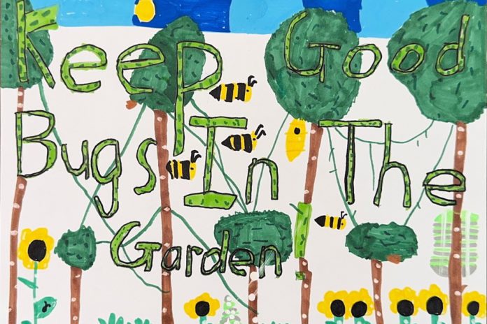 Kids create art for Earth Day