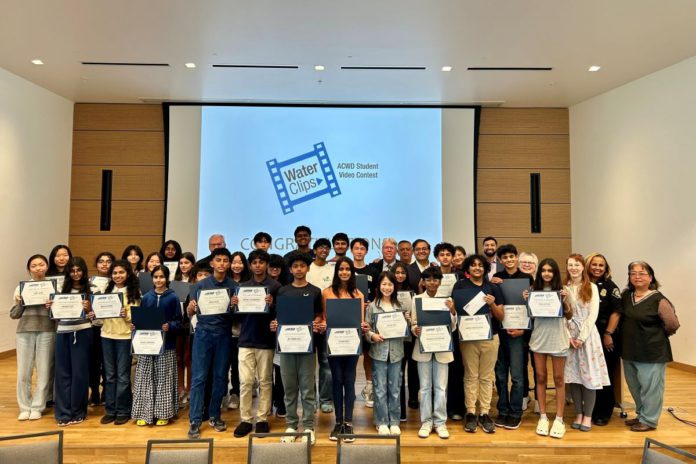 Alameda County Water District announces WaterClips winners