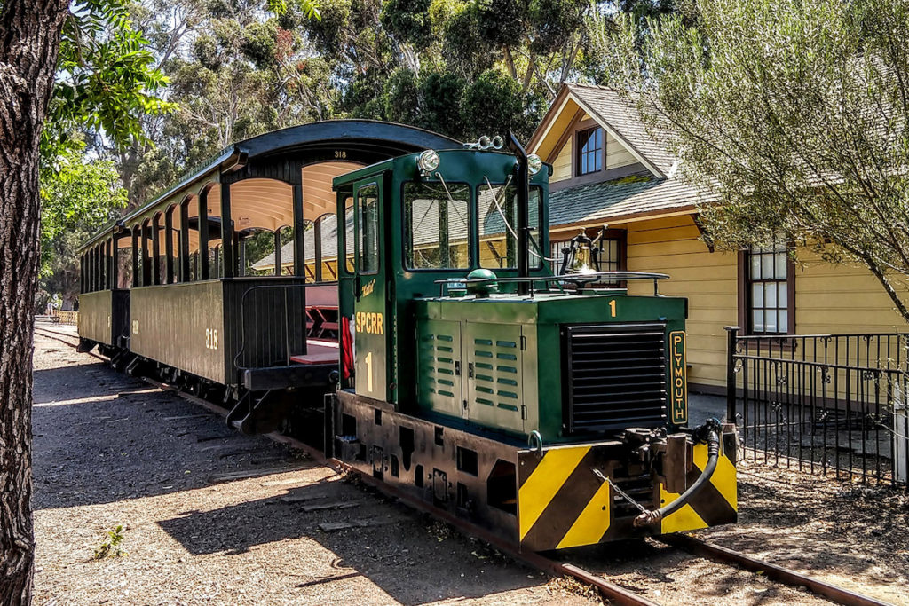 Visitors can ride on scale trains from Ardenwood station. Barry Lependorf