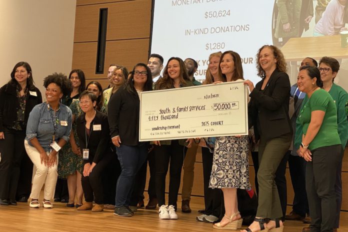 check presentation Leadership Fremont helps local youth
