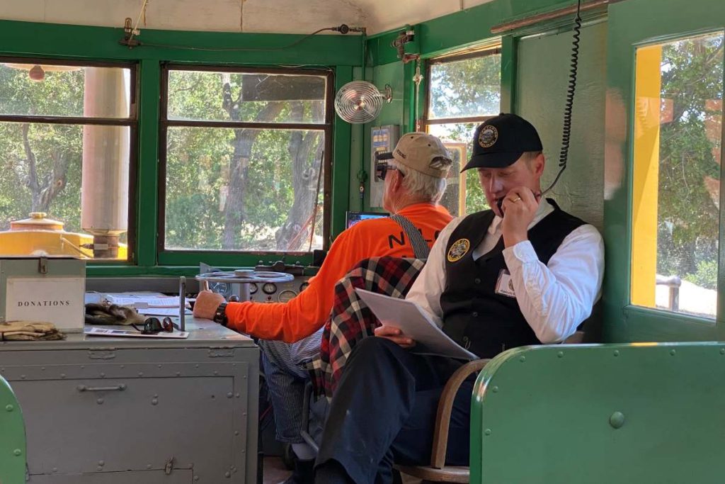 This June, NCRy volunteer Garret Farwell acted as docent for the East route for the first time. Stephanie Uchida