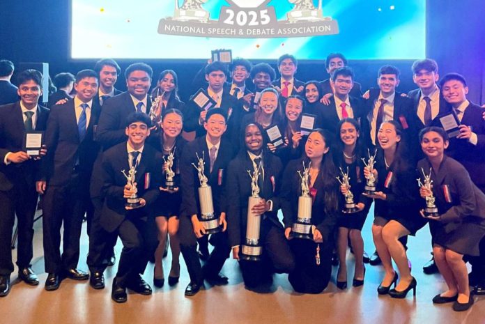 Students shine in speech and debate tournament