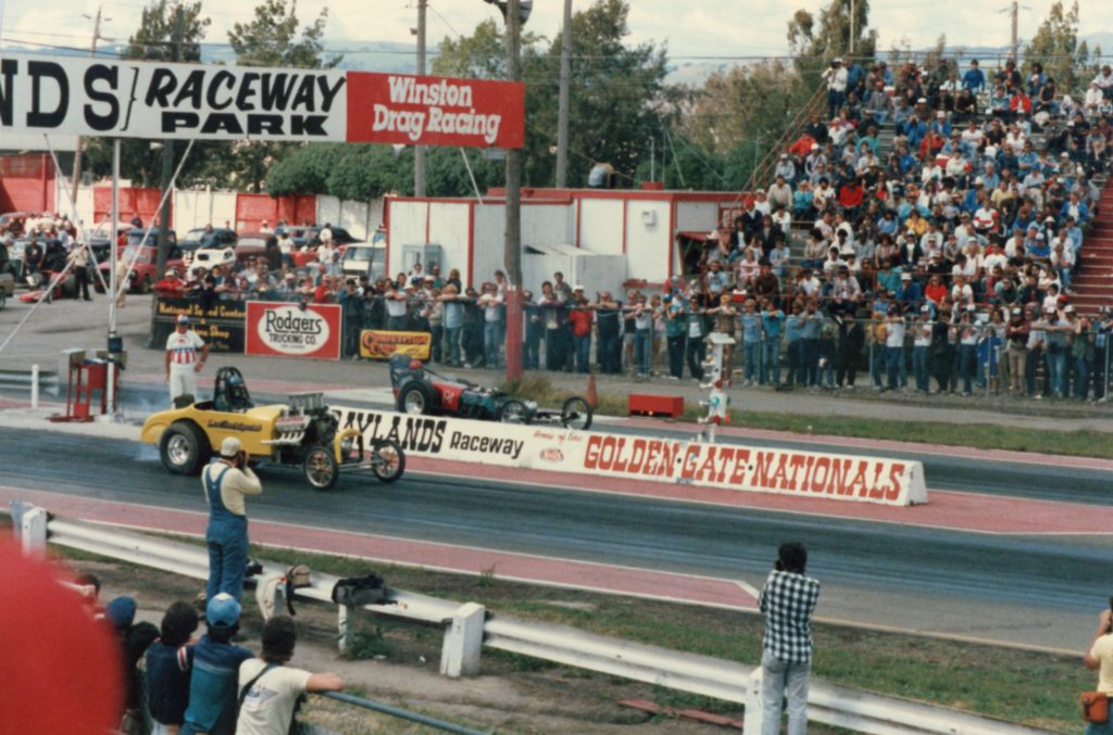 ‘Nostalgia Night’ at Baylands Raceway (formerly known as Fremont Raceway), Warm Springs, 1986. Courtesy of Washington Township Museum of Local History