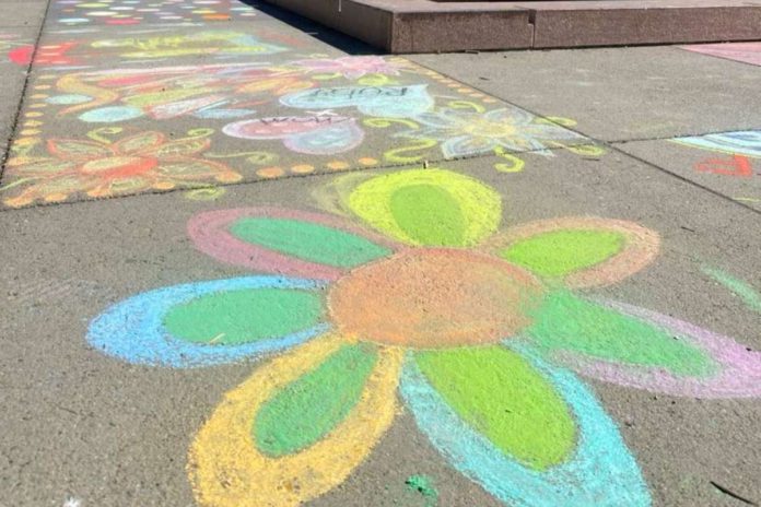 Summer showcase features chalk