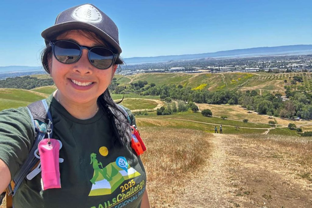 Naturalists and recreation aids curate a selection of trails each year. Courtesy of East Bay Regional Park District