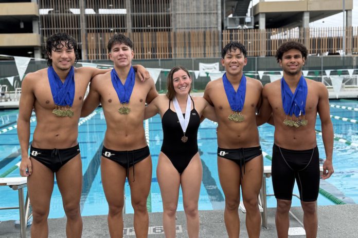Ohlone swim team triumphs at state championships