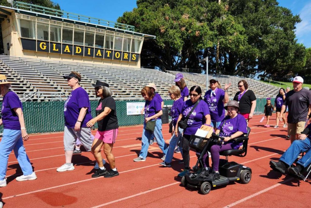 Cancer survivors will take a victory lap while being cheered on by their fellow participants. Courtesy of Cathy Norvell