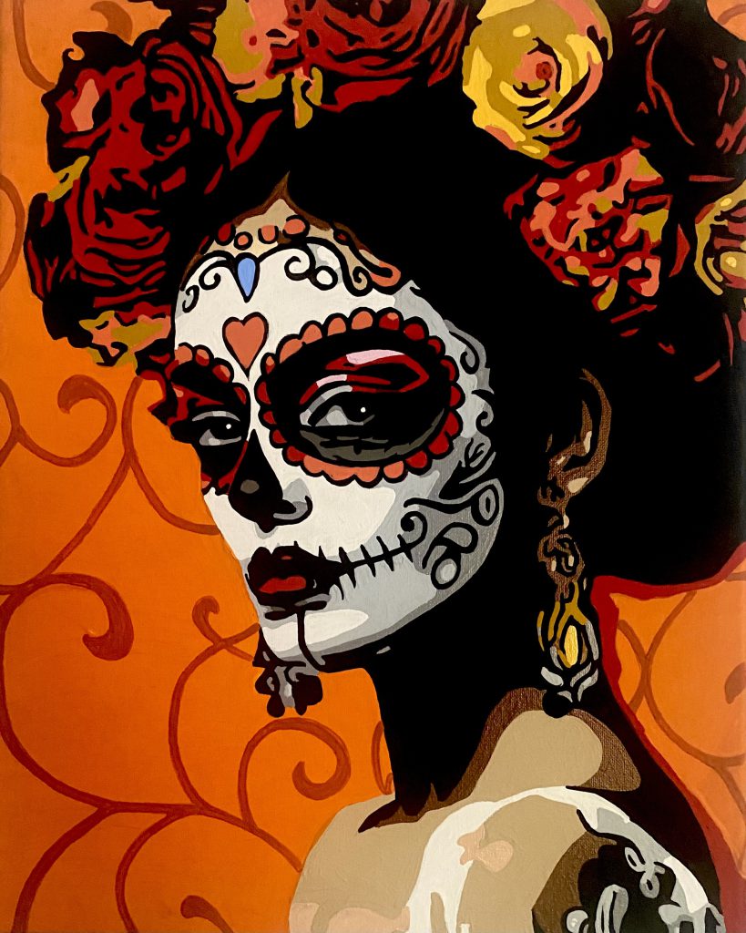  “Witchy Woman” by Lou Jiminez will be featured in the Day of the Dead exhibition.
Courtesy of HAHS