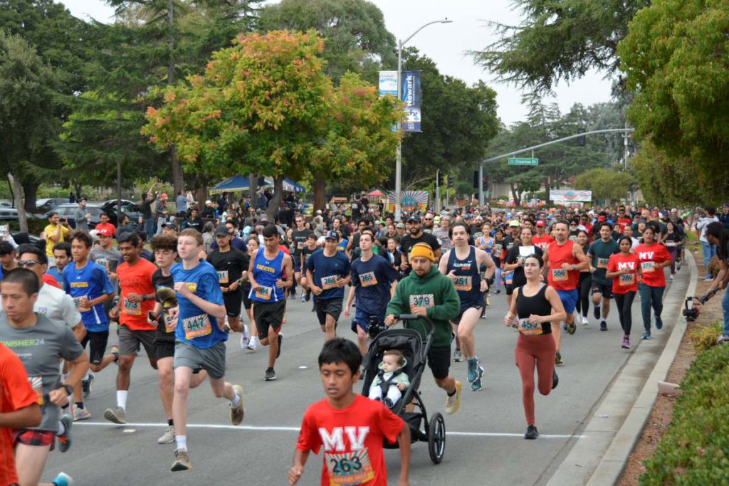 A favorite tradition is the Newark Mile 4K. Courtesy of Filip Nowak