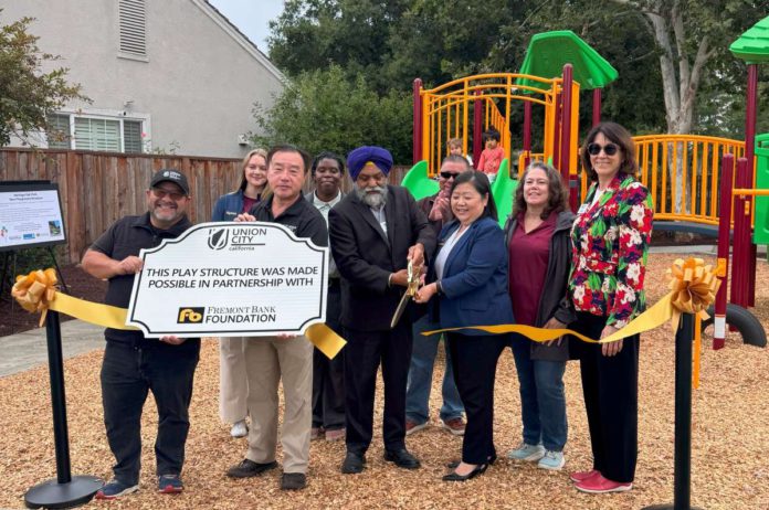 Union City holds ribbon-cutting ceremony for new playground