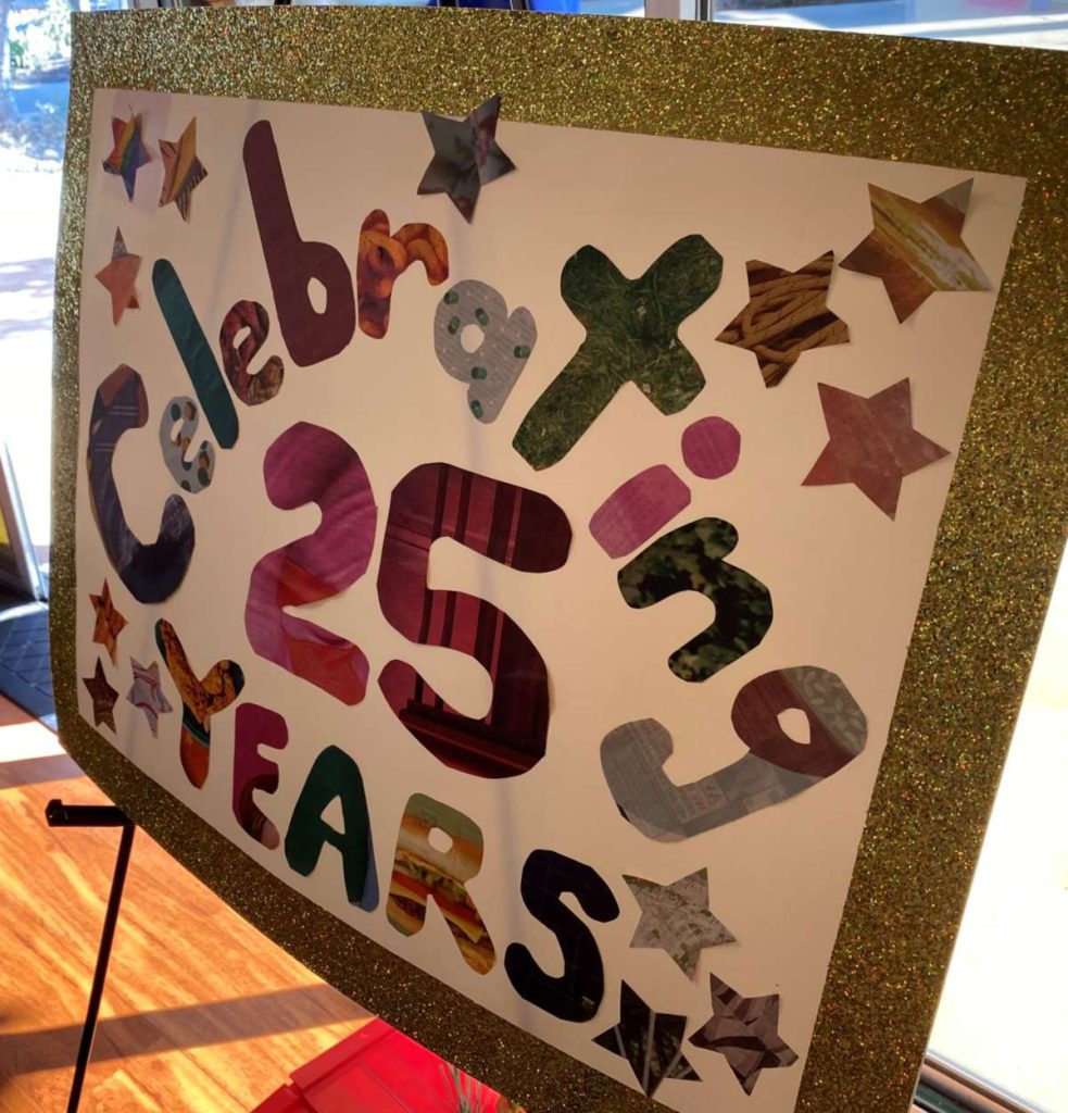 Two cakes and a cute sign made the CALRTA meeting extra festive.
Stephanie Uchida