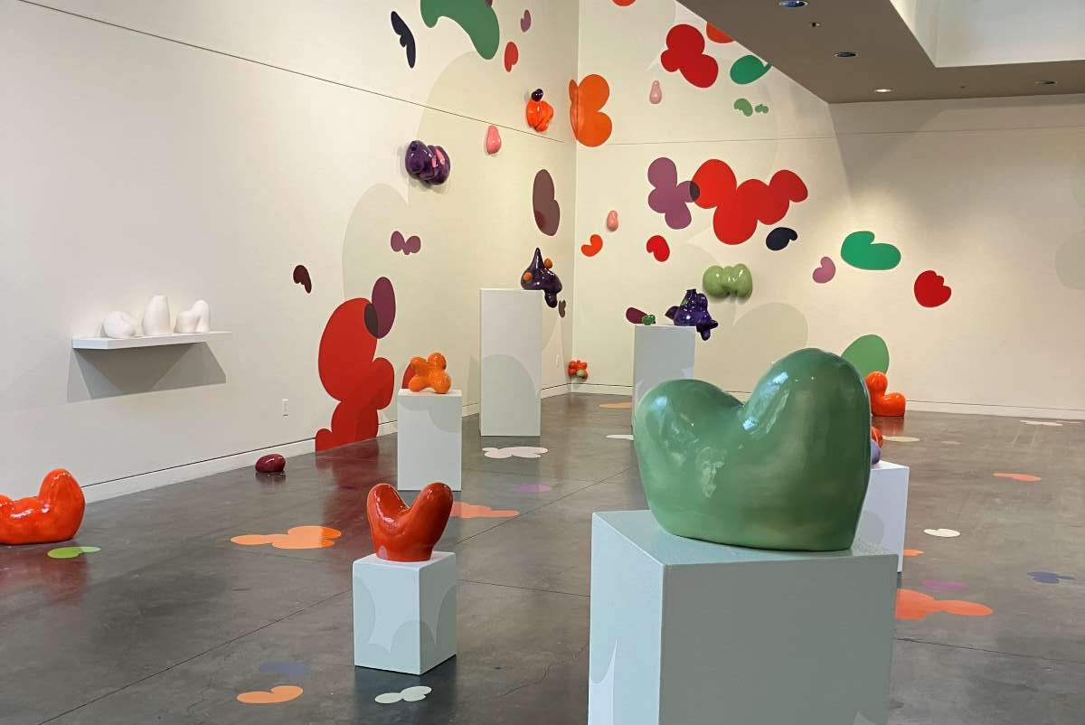 Obscelura highlights color and shape in local exhibit Akila Cuddalore