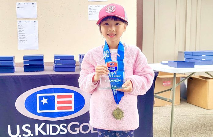 Youngest player on the green