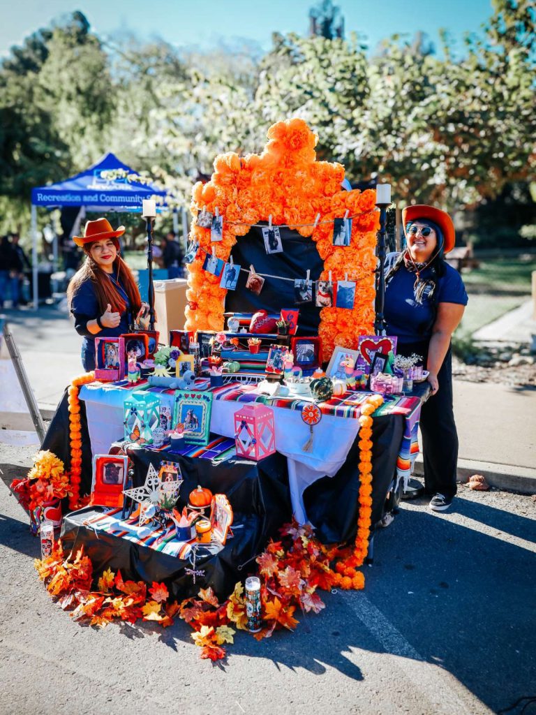 An ofrenda lets owners honor pets who have died.
Photos by Katie Fuerte