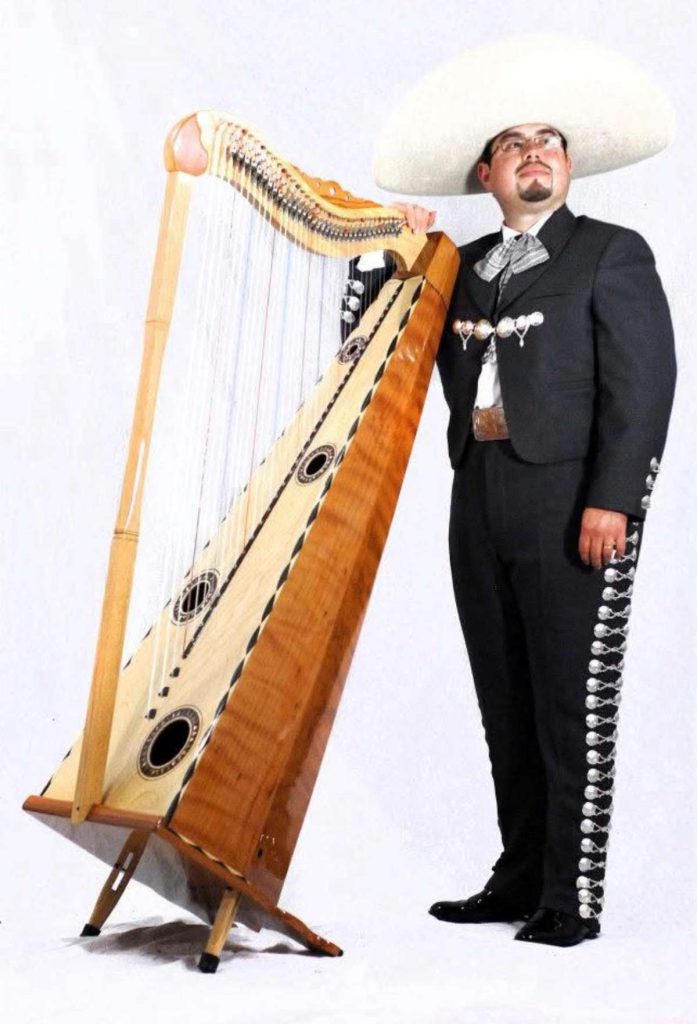 Salvador Vázquez will play Jalisco harp at the gala.
Courtesy of Salvador Vázquez