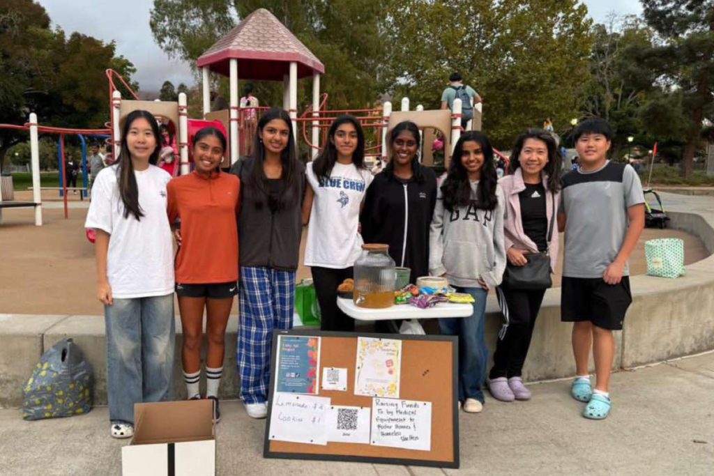 For Irvington High School’s Unity Aid Project, most operations start with fundraising. Photos courtesy of Dvita Vivek