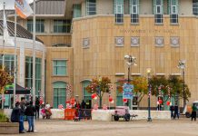 Fall is in the air in downtown Hayward Fall is in the air in downtown Hayward