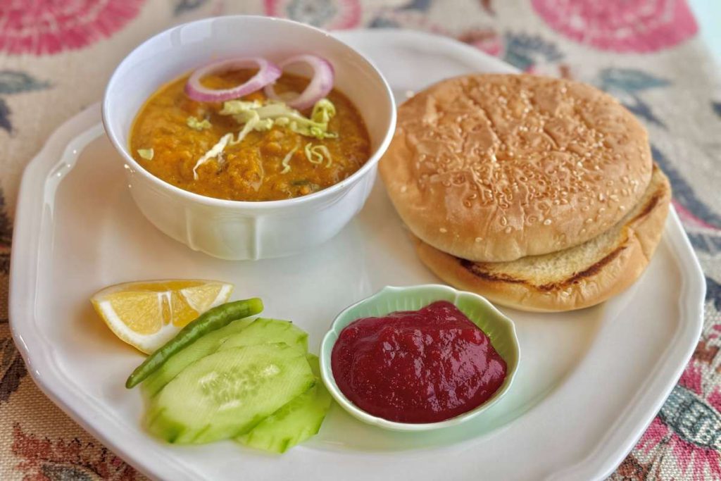 A vegetable paste served with a bun, paav bhaji can be a snack or part of a complete meal.
Photos by Madhvika Singh