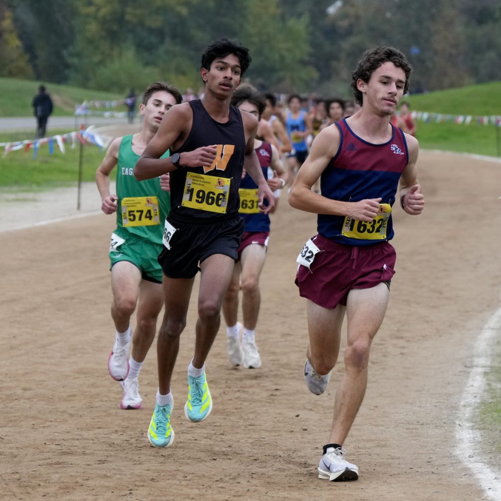 Anish Gopisetty of Washington High School completed in the division 2 group. Photos by Todd Tokubo