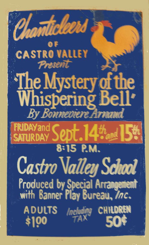 Chanticleers opened its doors in 1951 with ‘The Mystery of the Whispering Bell.’ Photo courtesy of Chanticleers