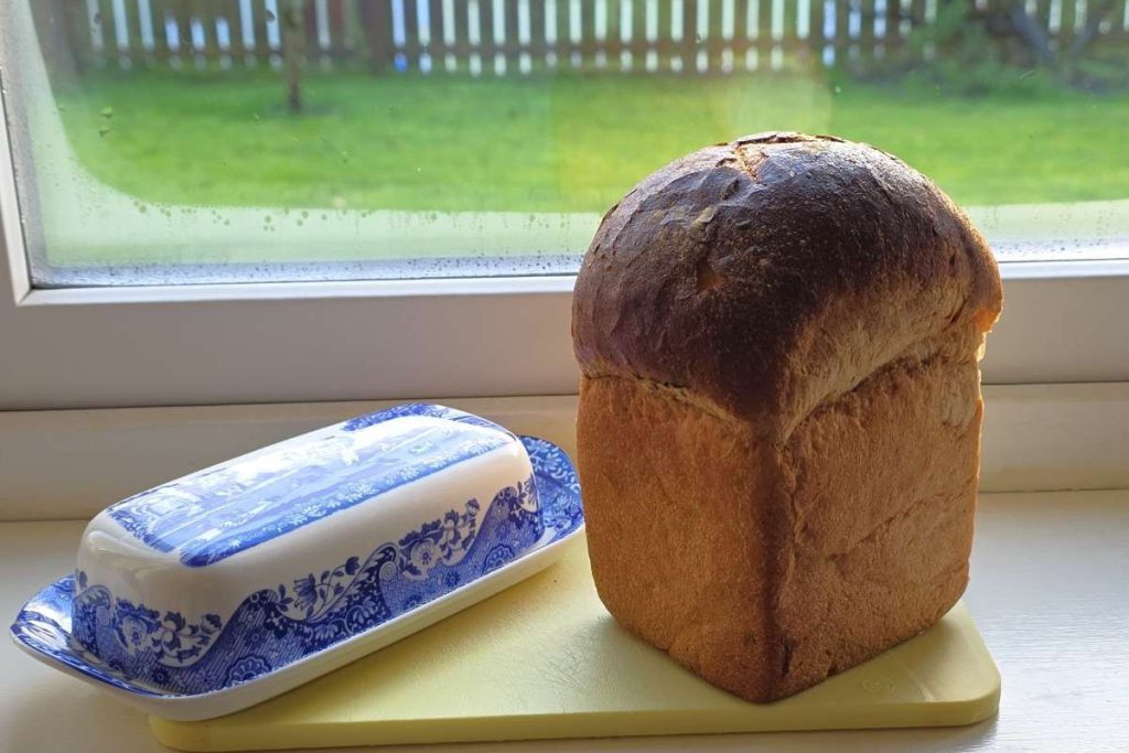 Batch is baked in two- to four-pound loaves and broken into pieces afterward.
Photos by Daniel O’Donnell