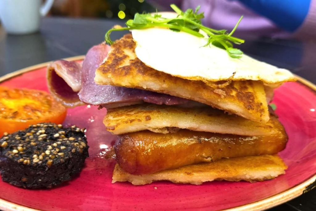 Potato Farls are flat cakes made from leftover mashed potatoes, butter and flour. Photos by Daniel O’Donnell