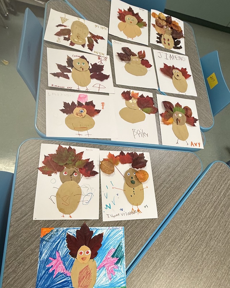 Crafting is an especially popular activity.
Photos courtesy of Ahana Vashishth 