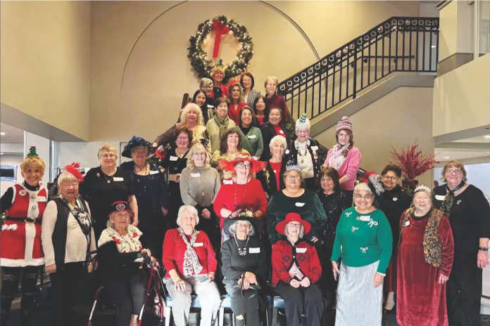 Country Club of Washington Township Women’s Club holds high tea