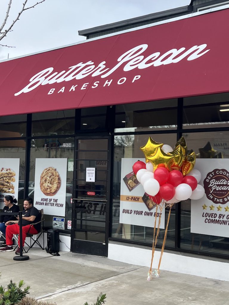 SHOP FRONT The new Butter Pecan Bakeshop in Hayward is the sixth location of the popular cookie chain.
David Newman