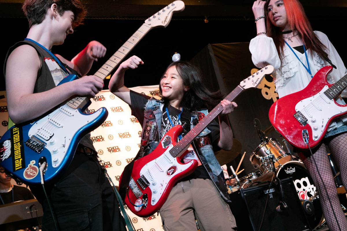 Kids rock out in Castro Valley