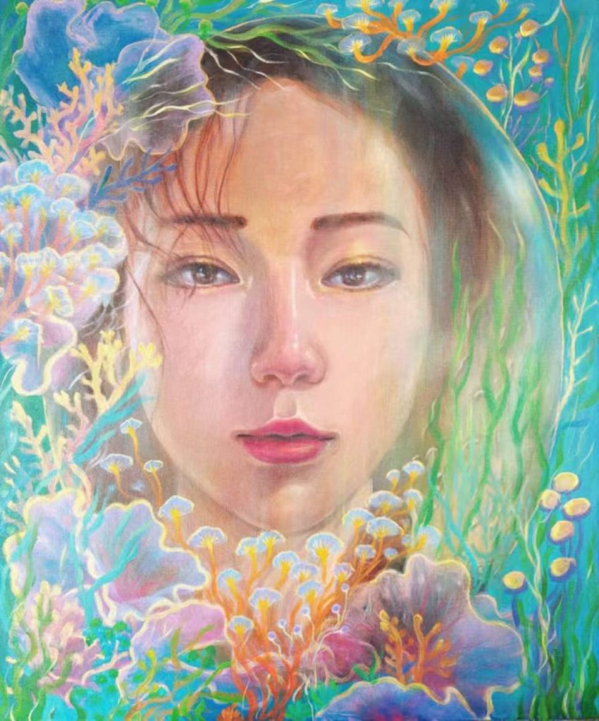 HEART FOR ART In 2026, the gallery received double the submissions compared to 2024.
Metis Tse, ‘Where the Inner Sea Blooms’