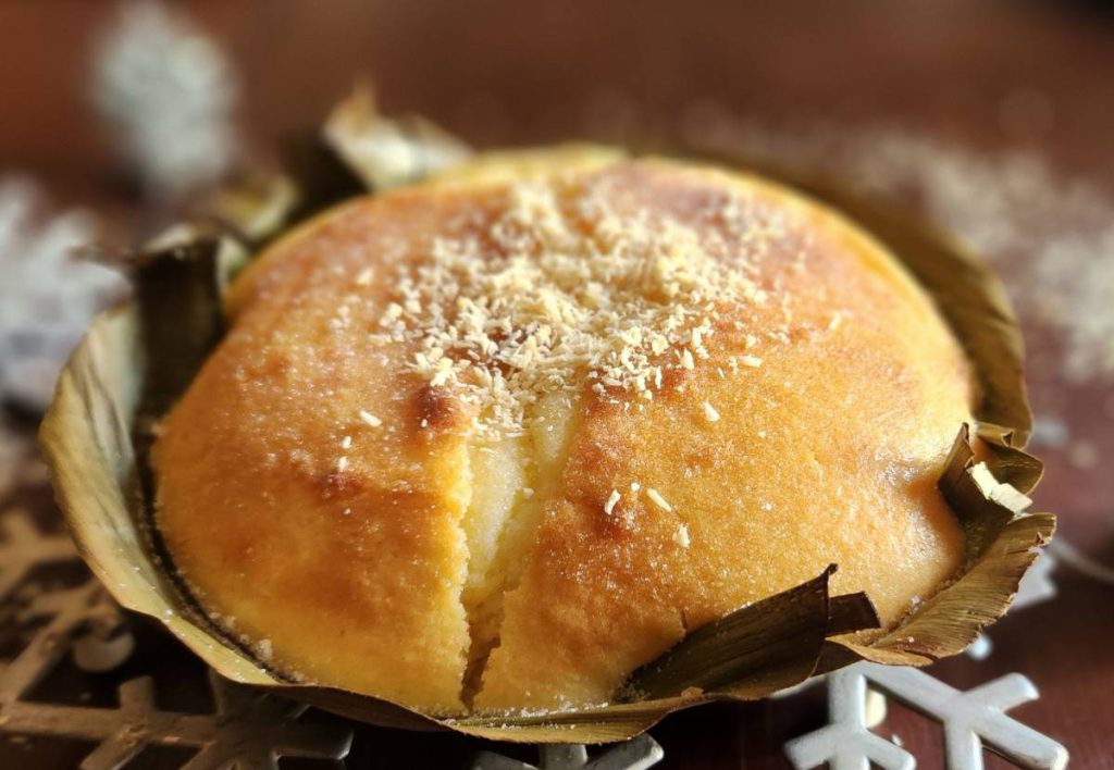 BANANA CAKE Babinka, a delicious sticky dessert, hails from the Philippines. Photos by Daniel O’Donnell