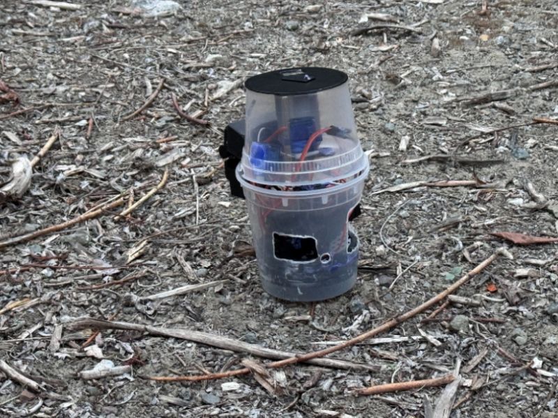 TAKING ROOT A close up of the HydroROOT device in use at the Mission area of Fremont.
Photo by Aksh Parekh 