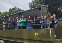 Sunol rides the rails for relay Sunol rides the rails for relay