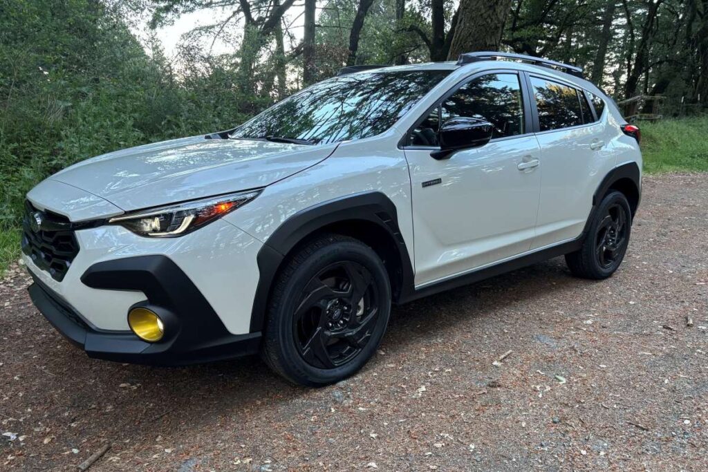 BIG SAVER The Crosstrek Hybrid is the most fuel-efficient Subaru.
Photos by Michael Coates