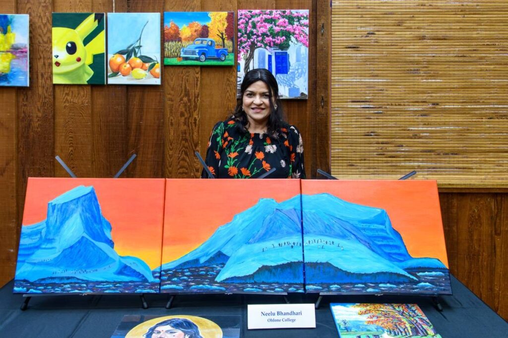 UNHIDDEN TALENT Neelu Bhandhari from Ohlone College won one of the Outstanding Artistic Talent $2,000 scholarships.
Scott Capen